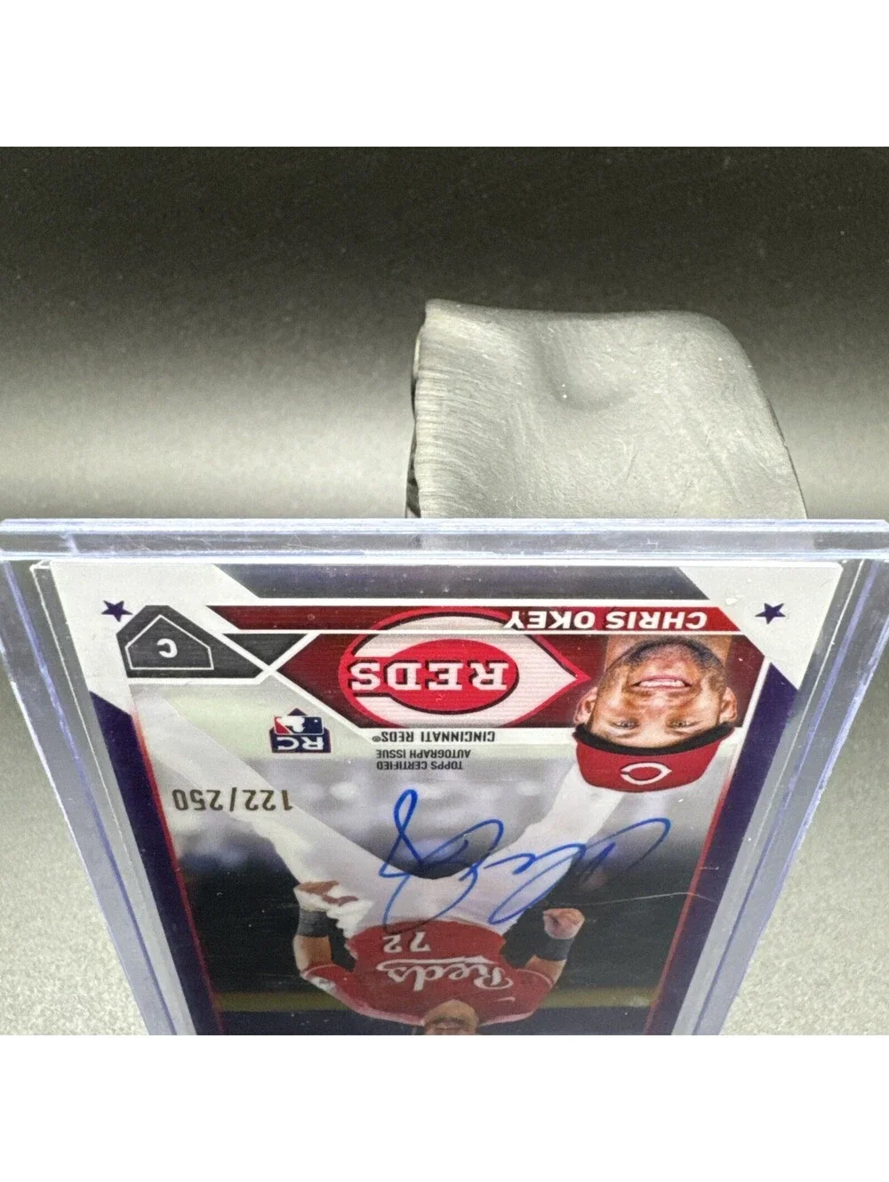 Chris Okey No. RA-C0K 2023 Topps Chrome Autographed 122/250